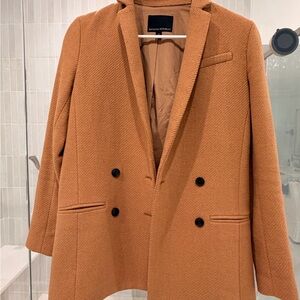 Banana Republic Women's Brown Double-Breasted Blazer